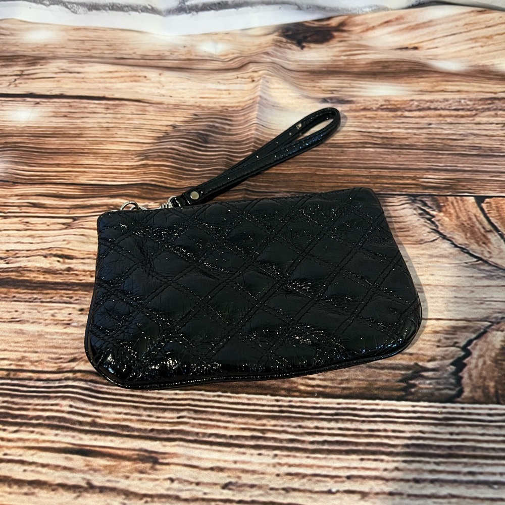 Express Black Mini Wristlet